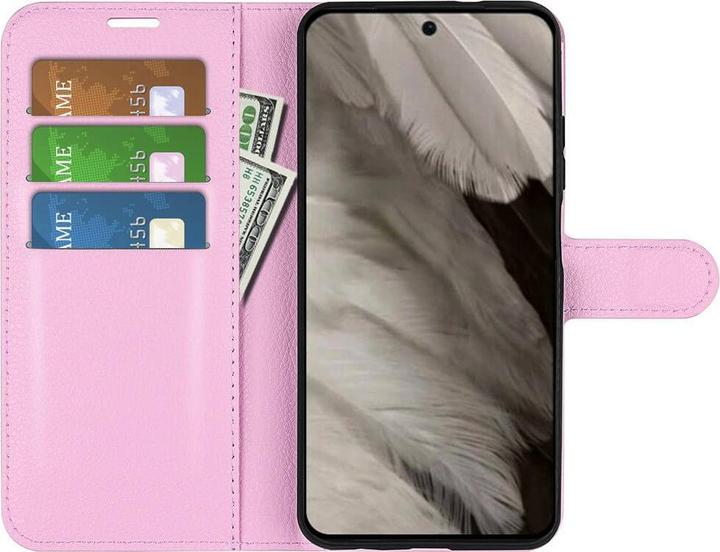 Actual product image Cover-Discount Google Pixel 8 Pro - Leather case pink (Google Pixel 8 Pro)