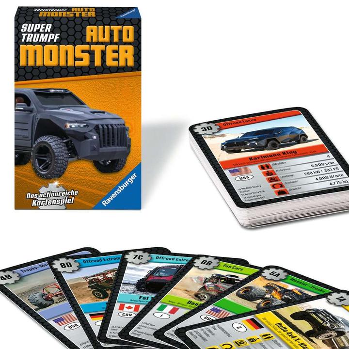 Actual product image Ravensburger Car Monster (German)