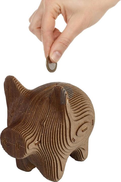 Image du produit Eco Wood Art Wooden Coin-Bank puzzle - Cochon