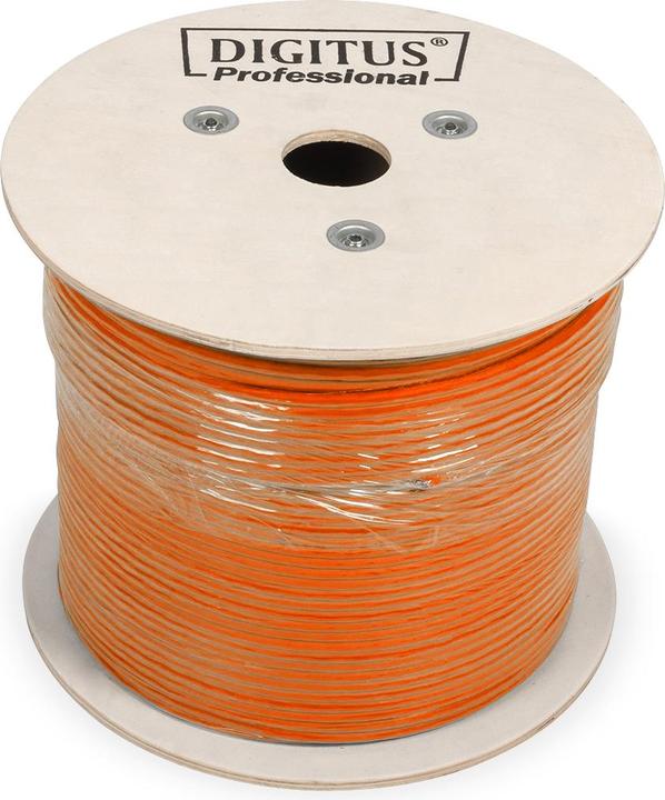 Actual product image Digitus Cat.7 S/FTP installation cable, 500 m, simplex, Cca (S/FTP, CAT7, 500 m)