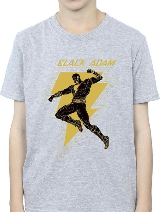 Image du produit - T-shirt BLACK ADAM GOLDEN BOLT CHEST - Garçon (140, 146)