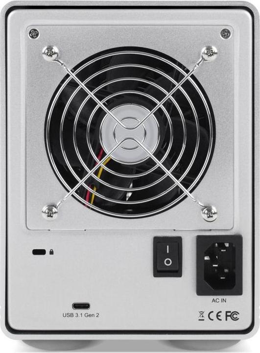 Image du produit OWC Mercury Elite Pro Quad - Boîtier pour disque dur - 2.5/3.5 pouces - Serial ATA III - Connexion USB (2.5")