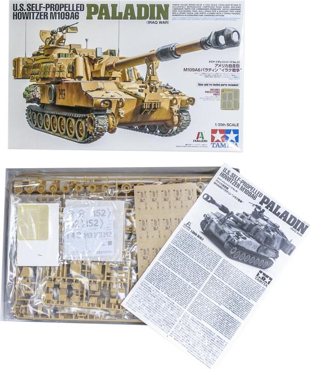 Produktbild Tamiya U.S Self Propelled M109A6 Paladin Iraq War