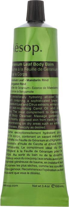 Image du produit Aesop Baume pour le corps à la feuille de géranium (Crème pour le corps, 100 ml)