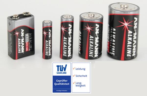 Actual product image Ansmann RED LINE - Battery 2 x C - Carbon (2 pcs., C, 7000 mAh)