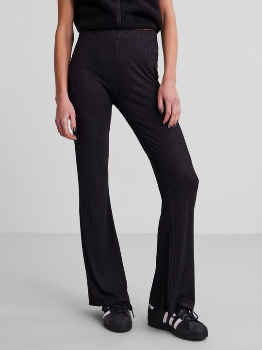 Image du produit Pieces Pantalon à pattes d'éléphant mi-longues (S)