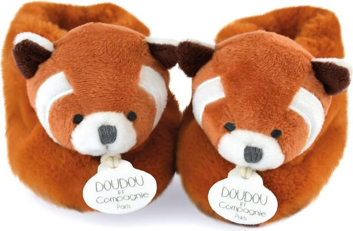 Actual product image Doudou et Compagnie Unicef Footies with Rattle Red Panda 0-6M