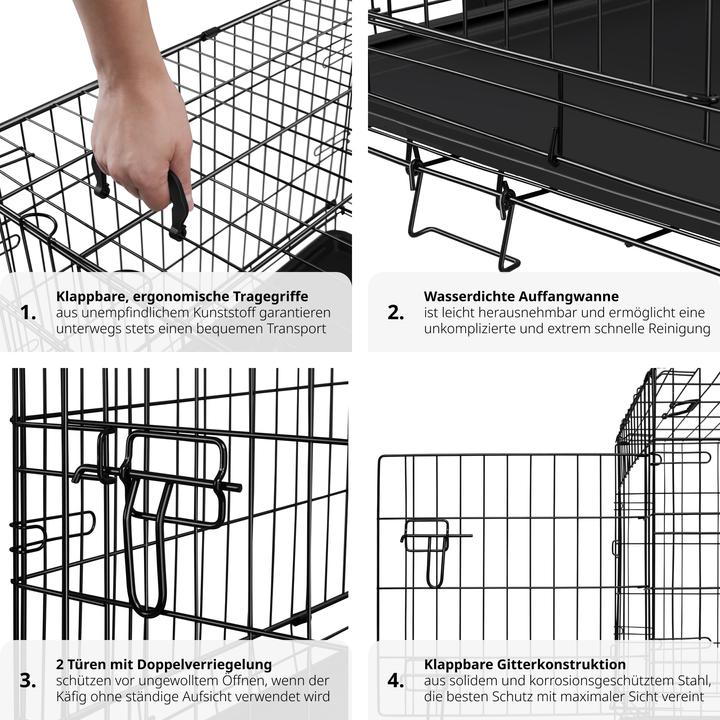 Actual product image tectake Luna (Dog, Foldable)