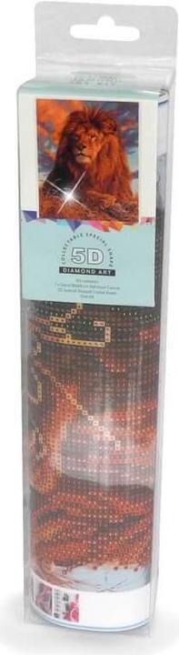 Pracht Diamond Painting Löwe