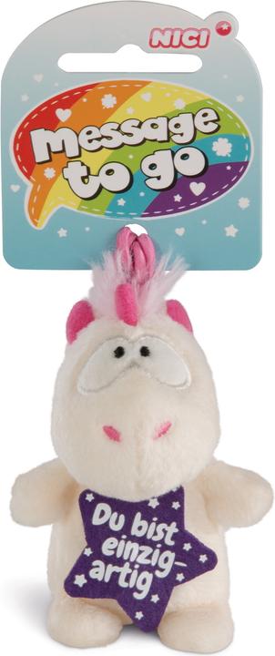 Image du produit NICI Porte-clés Théodore "Tu es unique"