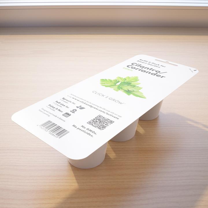 Actual product image Click and Grow coriander (Herb seeds)