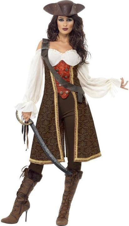 Actual product image Smiffys High Seas Pirate Costume (36, 38)