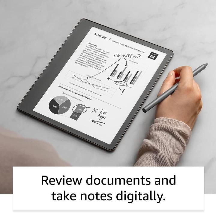 Image du produit Amazon Kindle Scribe 10,2 avec stylet Premium (10.20", 16 Go, Graphite)
