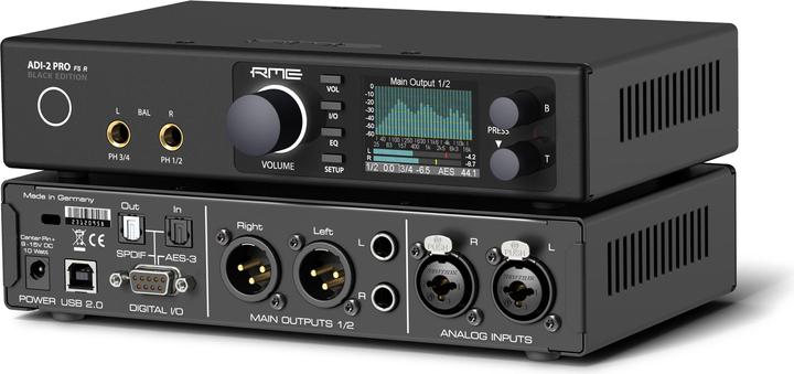RME Audio Wandler ADI-2 Pro FS R Black Edition (USB-DAC, Display)