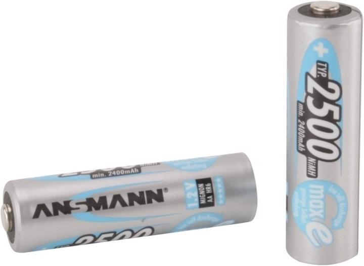 Image du produit Ansmann Accu NiMH Mignon AA type 2500 (50 pcs, AA, 2400 mAh)