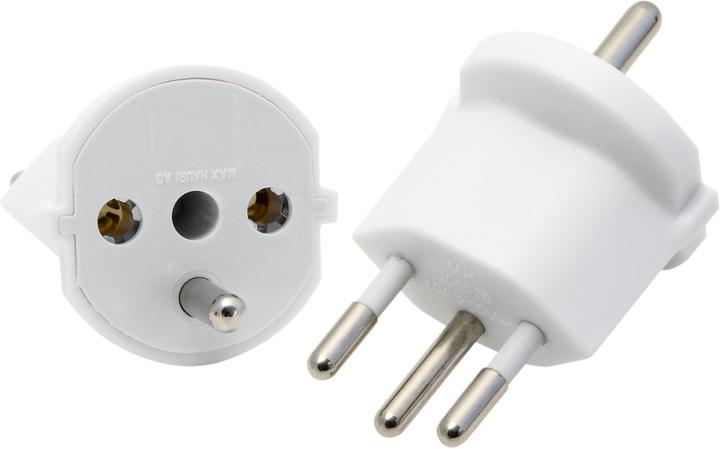Produktbild Schönenberger Fix-Adapter Schuko-CH (Typ 12, Typ 12)