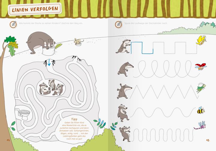 Image du produit Ravensburger Mein grosses Vorschulbuch: Buchstaben Zahlen Konzentration (Allemand)