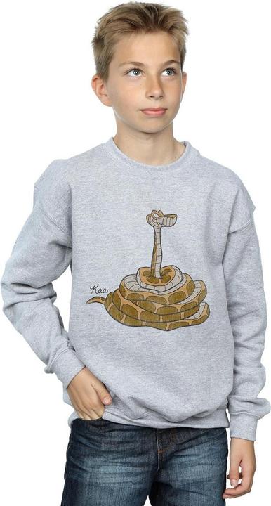 Actual product image Disney Boys The Jungle Book Classic Kaa Sweatshirt (140, 146)