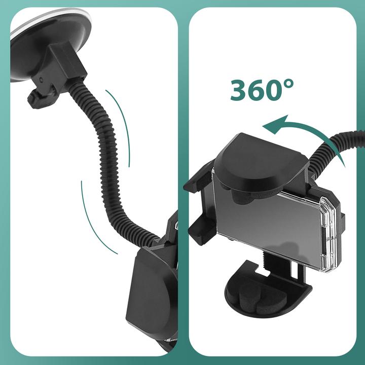 Actual product image Avizar Car Mount + iPhone/iPad Cigarette Lighter
