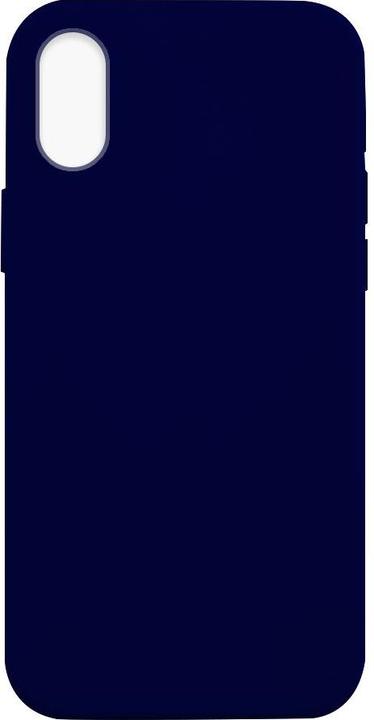 Actual product image mobileup Silicone Case iPhone XS Max - Dark Blue (Apple iPhone XS Max)