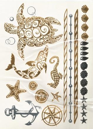 Metallic Tattoo Santa Cruz
