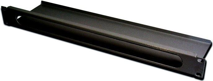 Produktbild Digitus Kabeldurchfuehrungspanel 48,3cm 19Zoll 1HE schwarz