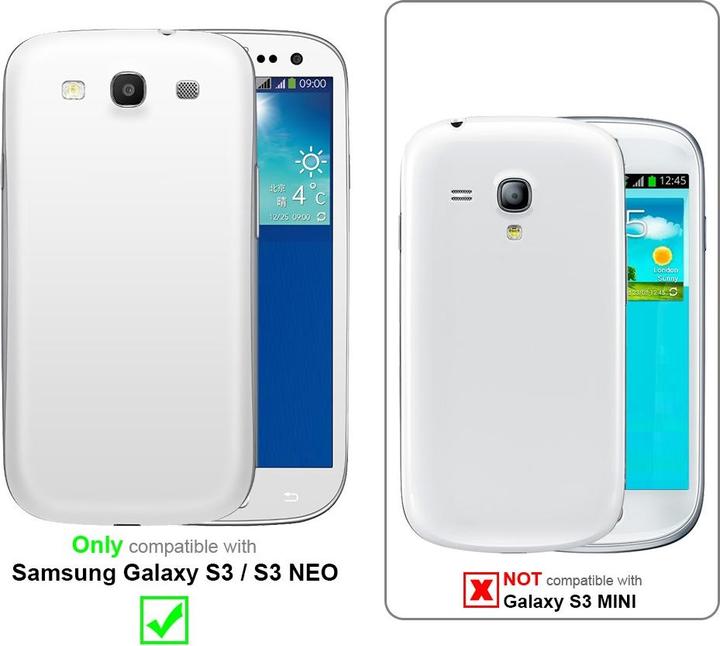 Actual product image Cadorabo Case for Samsung Galaxy S3 / S3 NEO with belt clip (Samsung Galaxy S3)