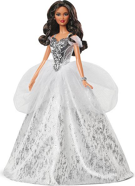 Produktbild Barbie Signature Holiday Doll Wavy Brunette Puppe