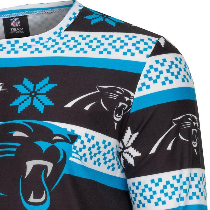 Produktbild Foco NFL Winter XMAS Pyjama Schlafanzug Carolina Panthers - S (S)