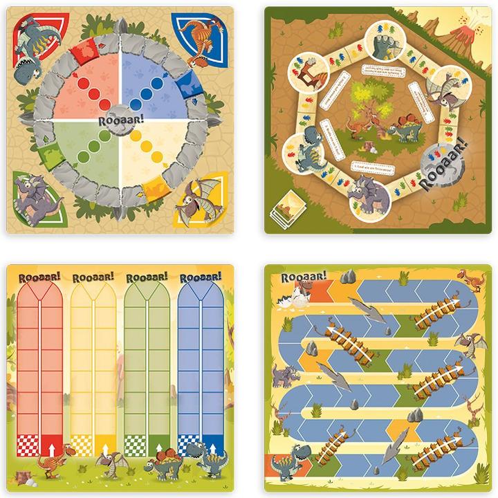 Image du produit ASS Altenburg Collection de jeux Dino, jeu de société, pour 2-4 joueurs, à partir de 5 ans (DE edition) (Français)