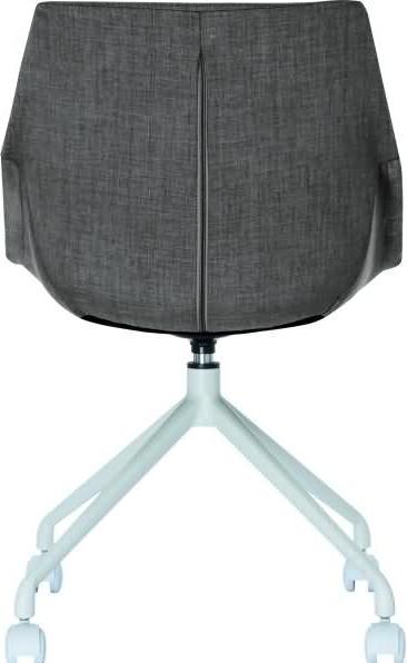 Image du produit Paperflow 2 chaises à coque LUGE CHLUGEX2.13.11 anthracite Tissu