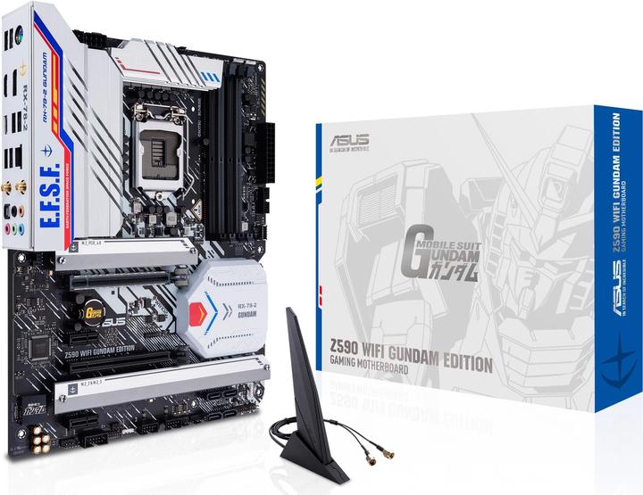 Produktbild ASUS Z590 Wifi Gundam Edition (LGA 1200, Intel Z590, ATX)