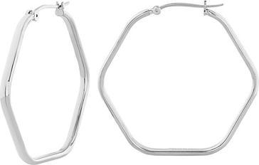Breil - Unmissable steel earrings Hexagonia TJ3520