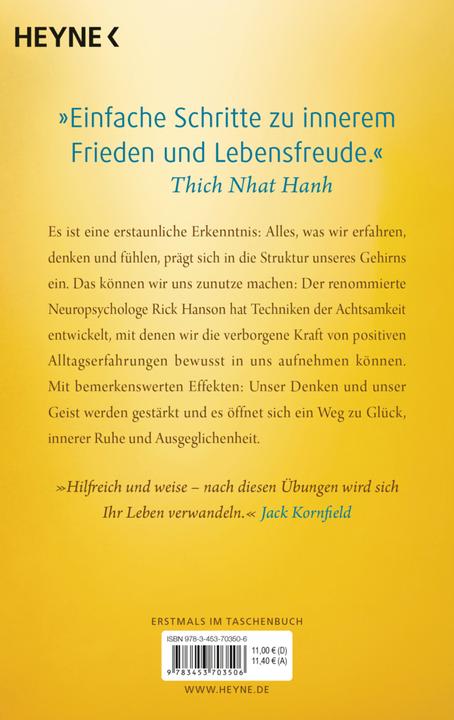 Immagine prodotto Denken wie ein Buddha (Tedesco, Rick Hanson, 2018)