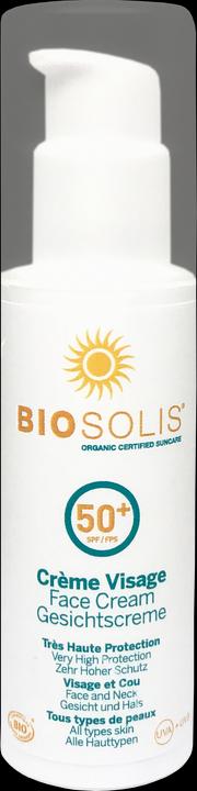 Actual product image Biosolis Face creams (Sun cream face, SPF 50, 50 ml)