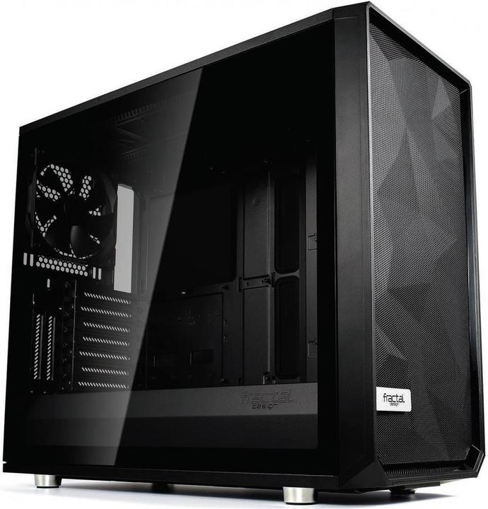 Actual product image Fractal Meshify S2 Black - TG (ATX, mATX, Mini-ITX, E-ATX)