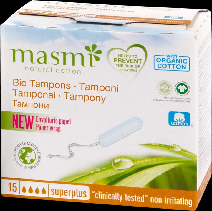 Image du produit Masmi Bio Super Plus (15 x, Large plus)