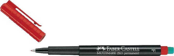 Produktbild Faber-Castell Overheadstift Multimark Permanent (Rot, 0.60 mm, 1 x)