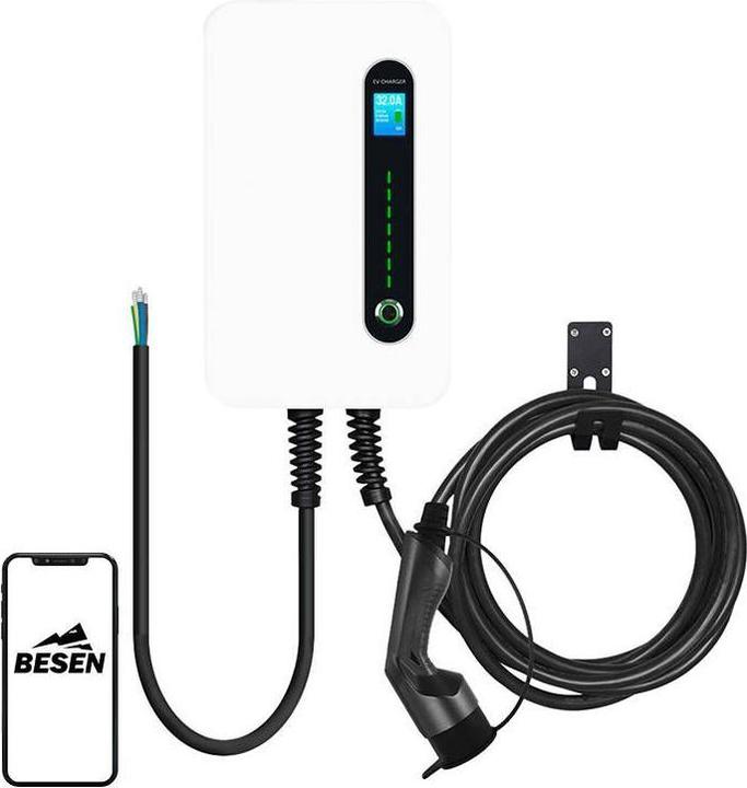 Image du produit Besen chargeur mural pour voitures électriques F30 APP (7.20 kW, 32 A)