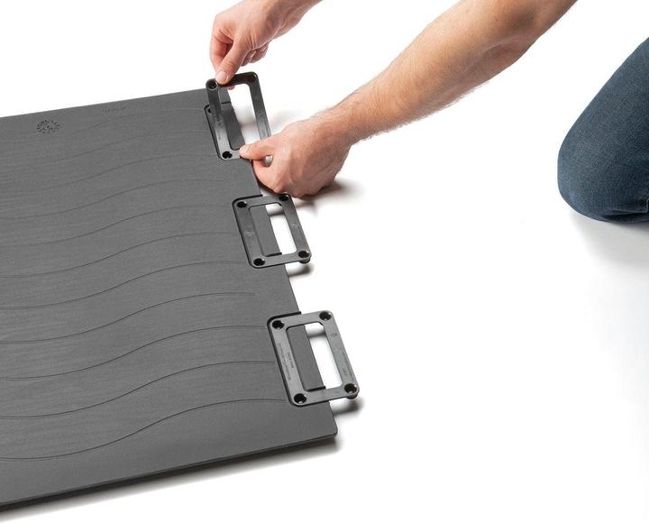 Immagine prodotto WeatherTech Tappeto angolare 0,64 m x 0,64 m in fibra di carbonio | nero (64 x 64 cm)