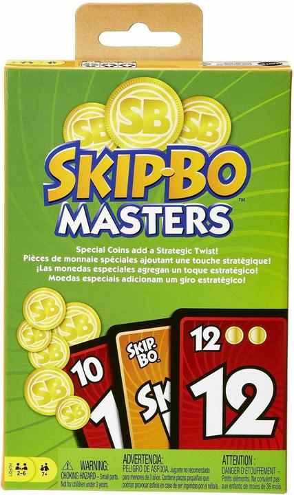 Produktbild Mattel Games Skip-Bo Masters (Multilingual)