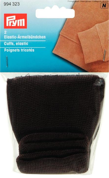 Immagine prodotto Prym Polsini elastici, marrone 9 cm, tessera 2 pezzi.