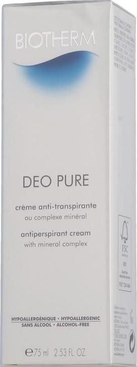 Actual product image Biotherm Deo Pure (Crème, 75 ml)