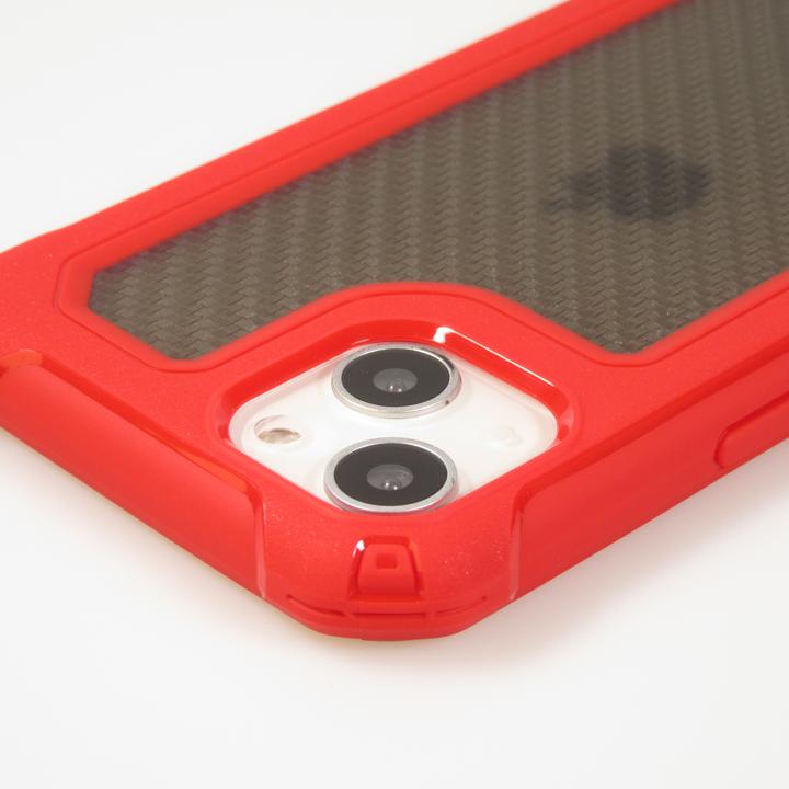 Produktbild PhoneLook Hülle Military Elite kompakt Cover mit semi-transparentem Carbon Rücken (Apple iPhone 14)