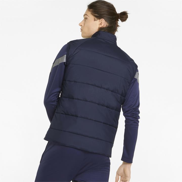 Actual product image Puma Mens TeamLiga Vest Jacket navy blue 657968 06 (M) (M)