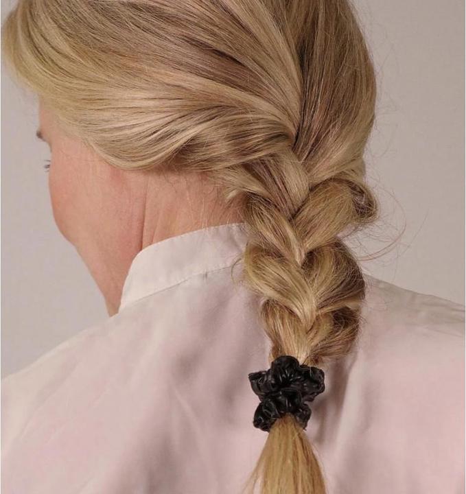 Immagine prodotto Corinne Cravatta vegana per capelli stretta nera