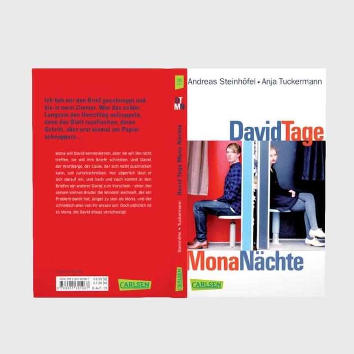 Actual product image David days, Mona nights (Andreas Steinhöfel, Anja Tuckermann, German)