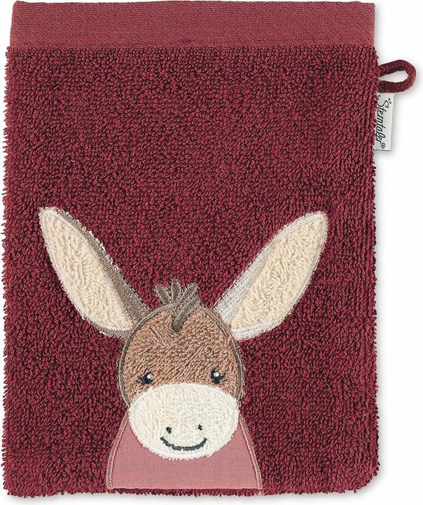 Image du produit Sterntaler Gant de toilette pour bébé Emmily Rouge