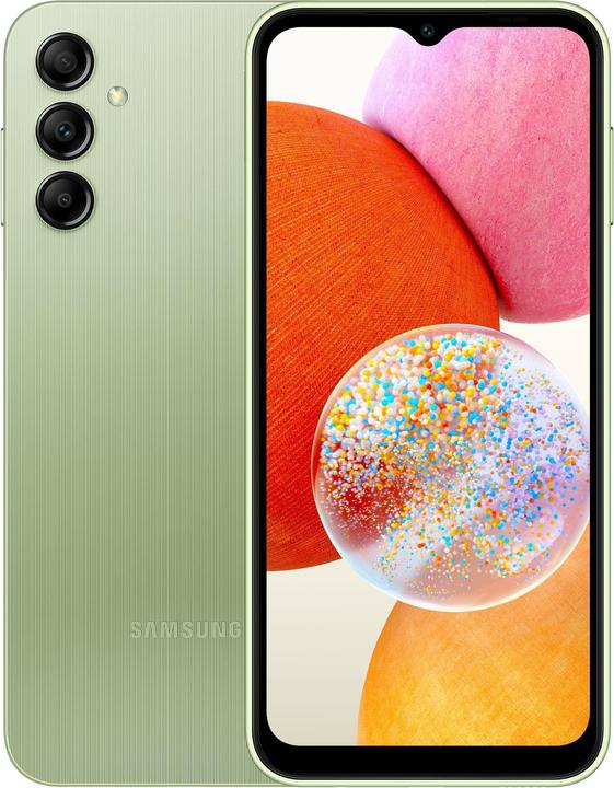 Samsung Galaxy A14 LTE (64 GB, Light Green, 6.60", Dual SIM, 50 Mpx, 4G)