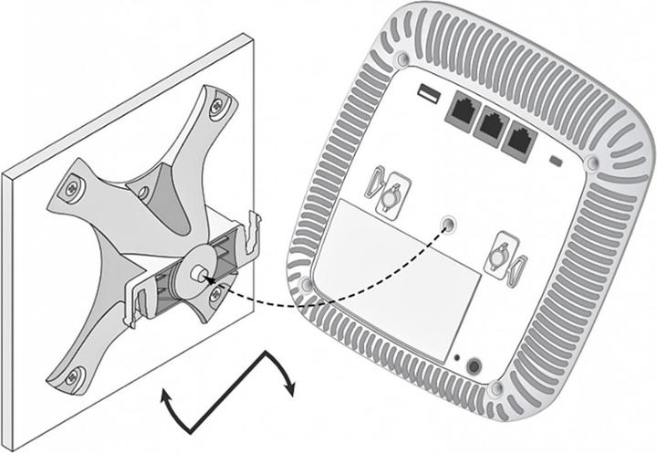 Image du produit Aruba Ap-220-Mnt-W1w (Support mural)